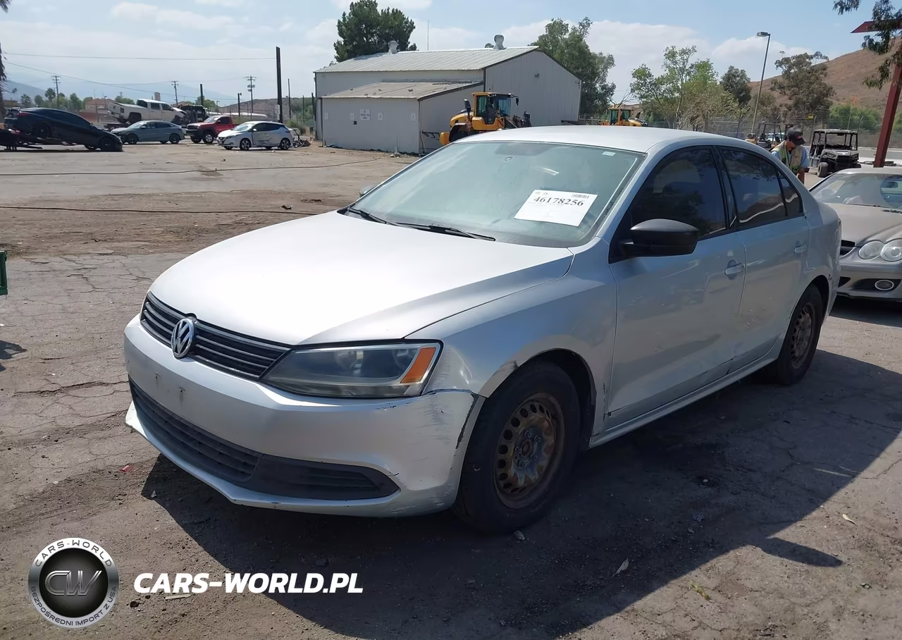2014 Volkswagen Jetta 2.0L S VIN:3VW2K7AJ3EM248120 - 2