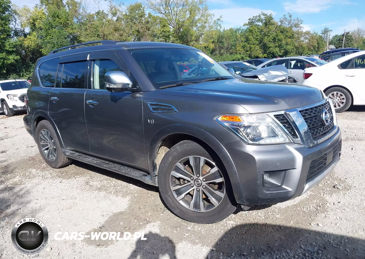 2018 Nissan Armada Sl VIN:JN8AY2NC3JX503286 - 1
