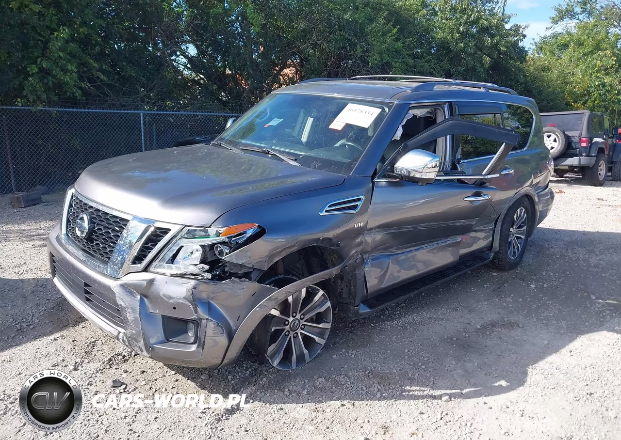 2018 Nissan Armada Sl VIN:JN8AY2NC3JX503286 - 2