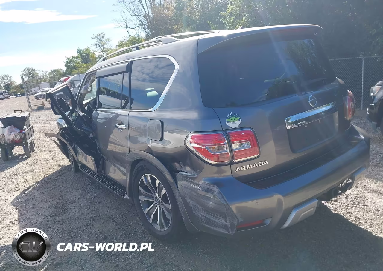 2018 Nissan Armada Sl VIN:JN8AY2NC3JX503286 - 3