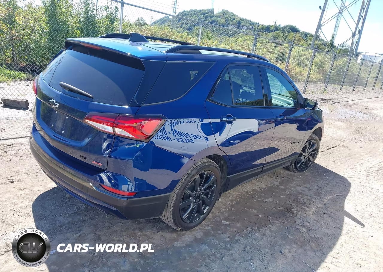 2022 Chevrolet Equinox Awd Rs VIN:3GNAXWEV3NS237578 - 4