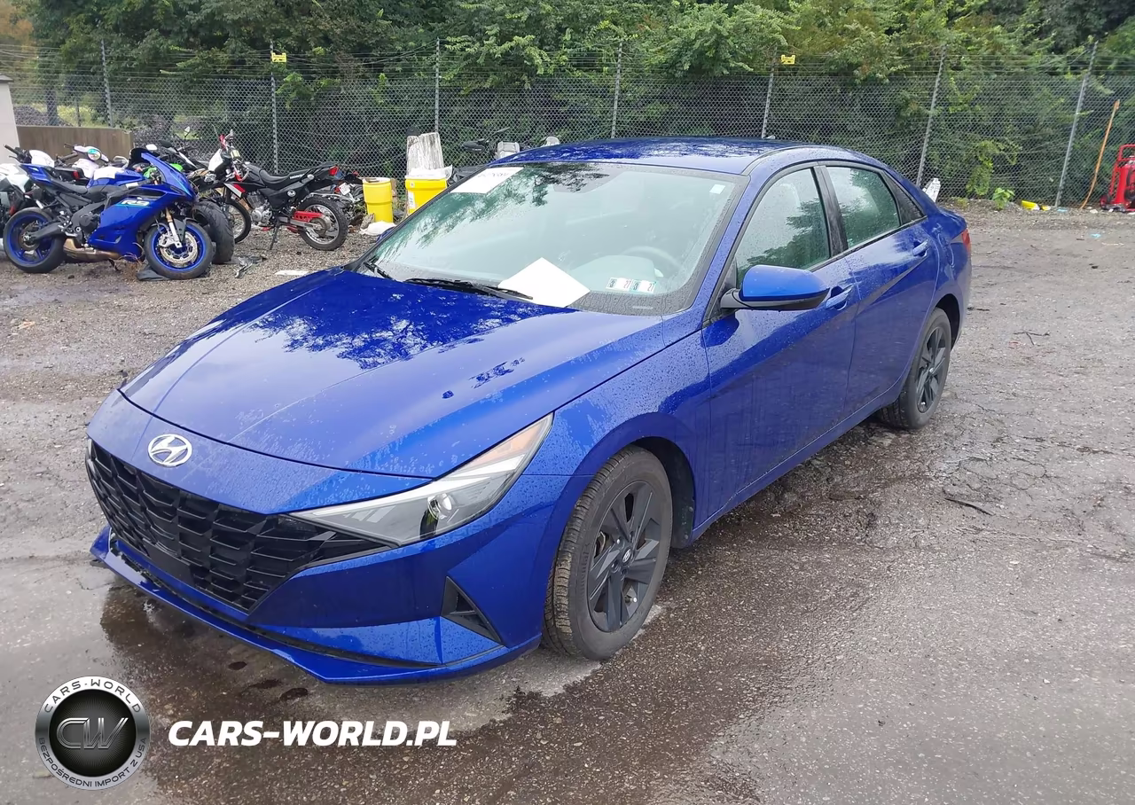 2022 Hyundai Elantra Sel VIN:KMHLS4AG2NU315727 - 2