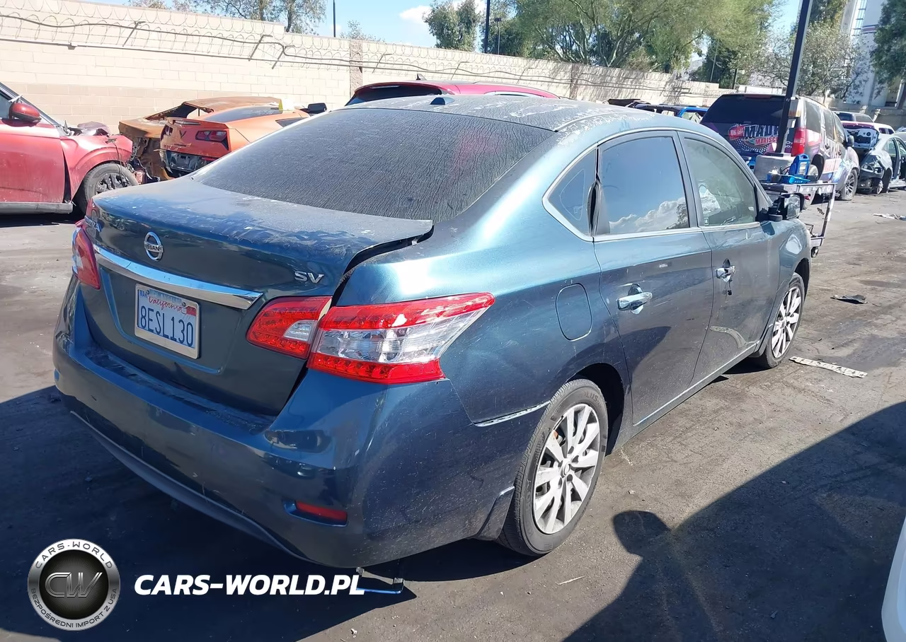 2015 Nissan Sentra Sv VIN:3N1AB7AP5FY229049 - 4