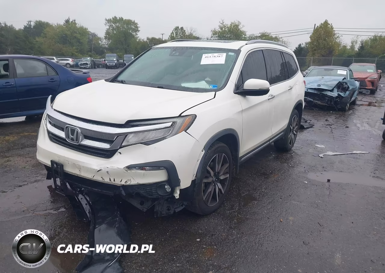 2019 Honda Pilot Elite VIN:5FNYF6H07KB042257 - 2
