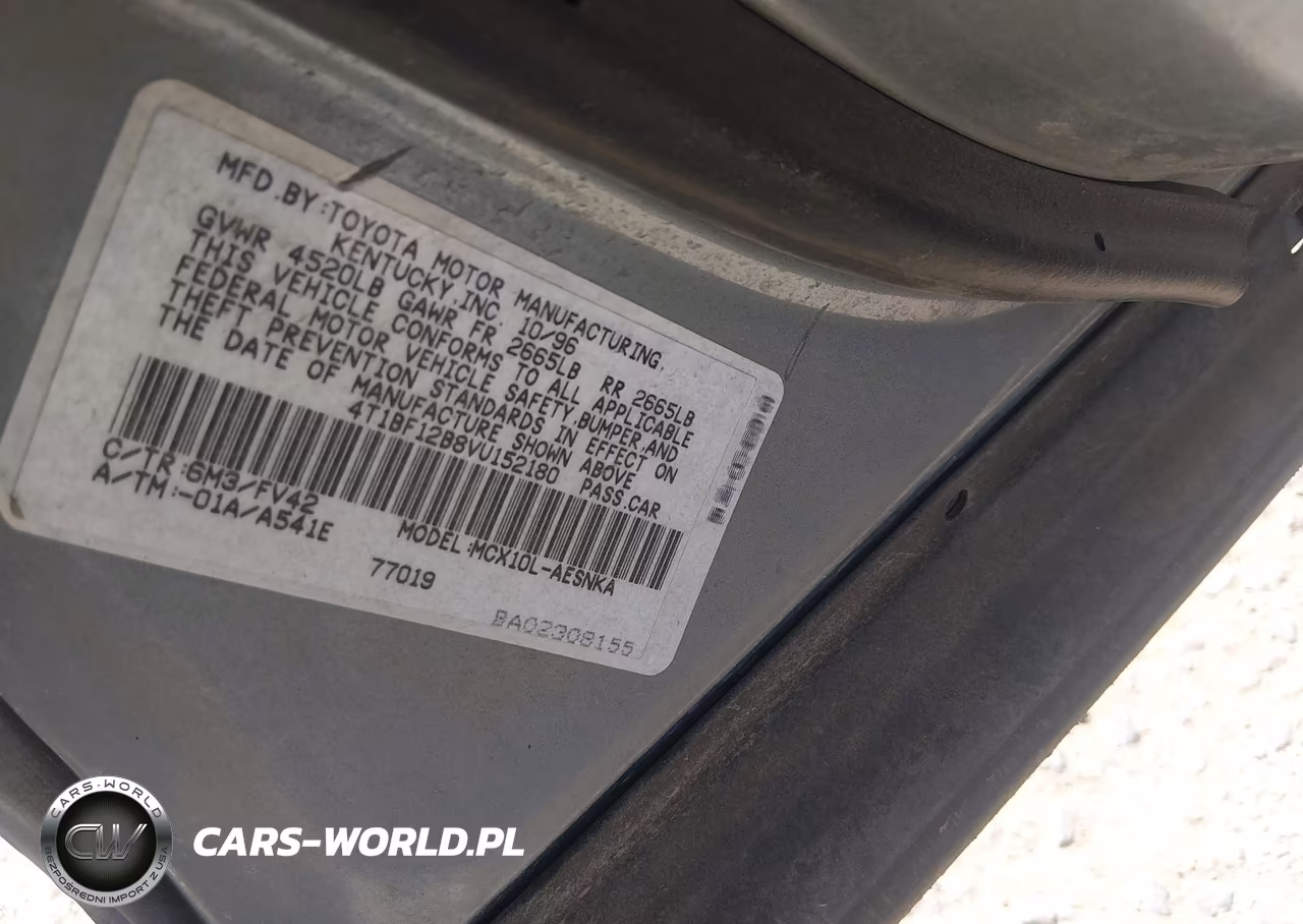 1997 Toyota Avalon Xl VIN:4T1BF12B8VU152180 - 9