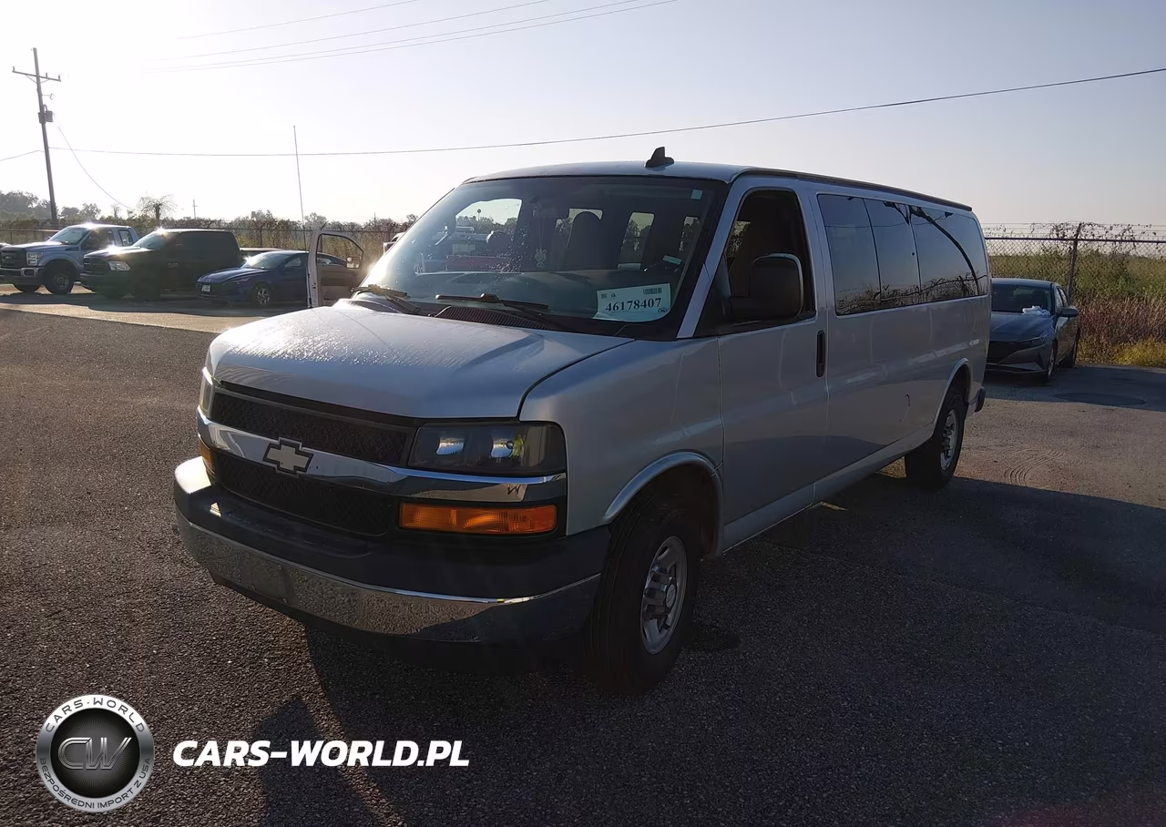 2017 Chevrolet Express 3500 Lt VIN:1GAZGPFFXH1248231 - 2