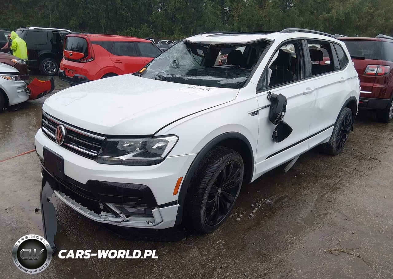 2021 Volkswagen Tiguan 2.0T Se R-Line Black-Se-Sel VIN:3VV2B7AX2MM088450 - 2