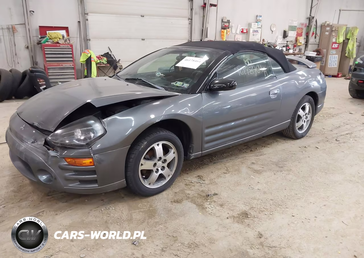 2003 Mitsubishi Eclipse Spyder Gs VIN:4A3AE45G83E029849 - 2