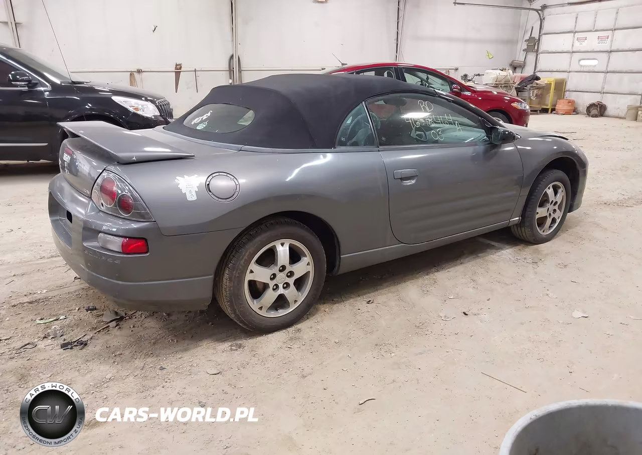 2003 Mitsubishi Eclipse Spyder Gs VIN:4A3AE45G83E029849 - 4