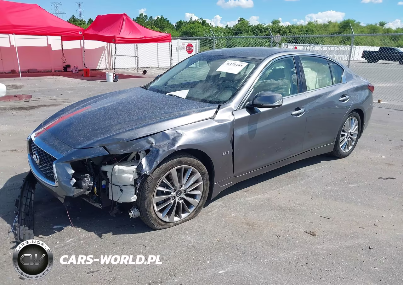 2018 Infiniti Q50 3.0T Luxe VIN:JN1EV7APXJM364306 - 2