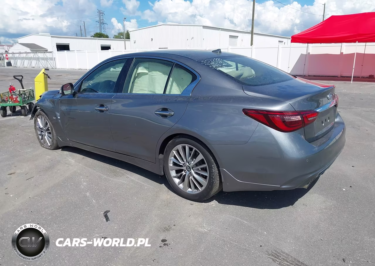 2018 Infiniti Q50 3.0T Luxe VIN:JN1EV7APXJM364306 - 3
