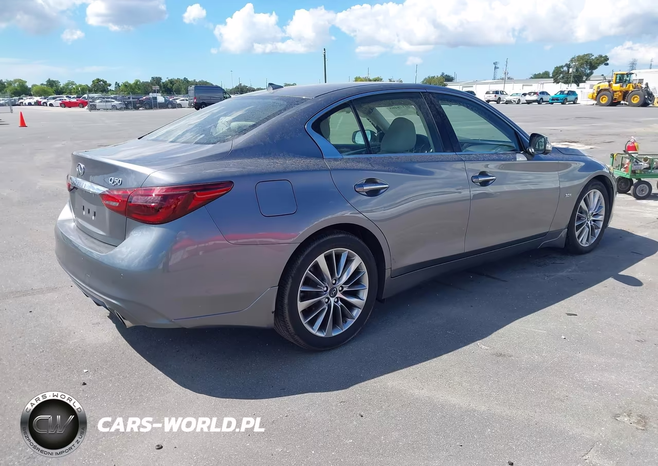 2018 Infiniti Q50 3.0T Luxe VIN:JN1EV7APXJM364306 - 4