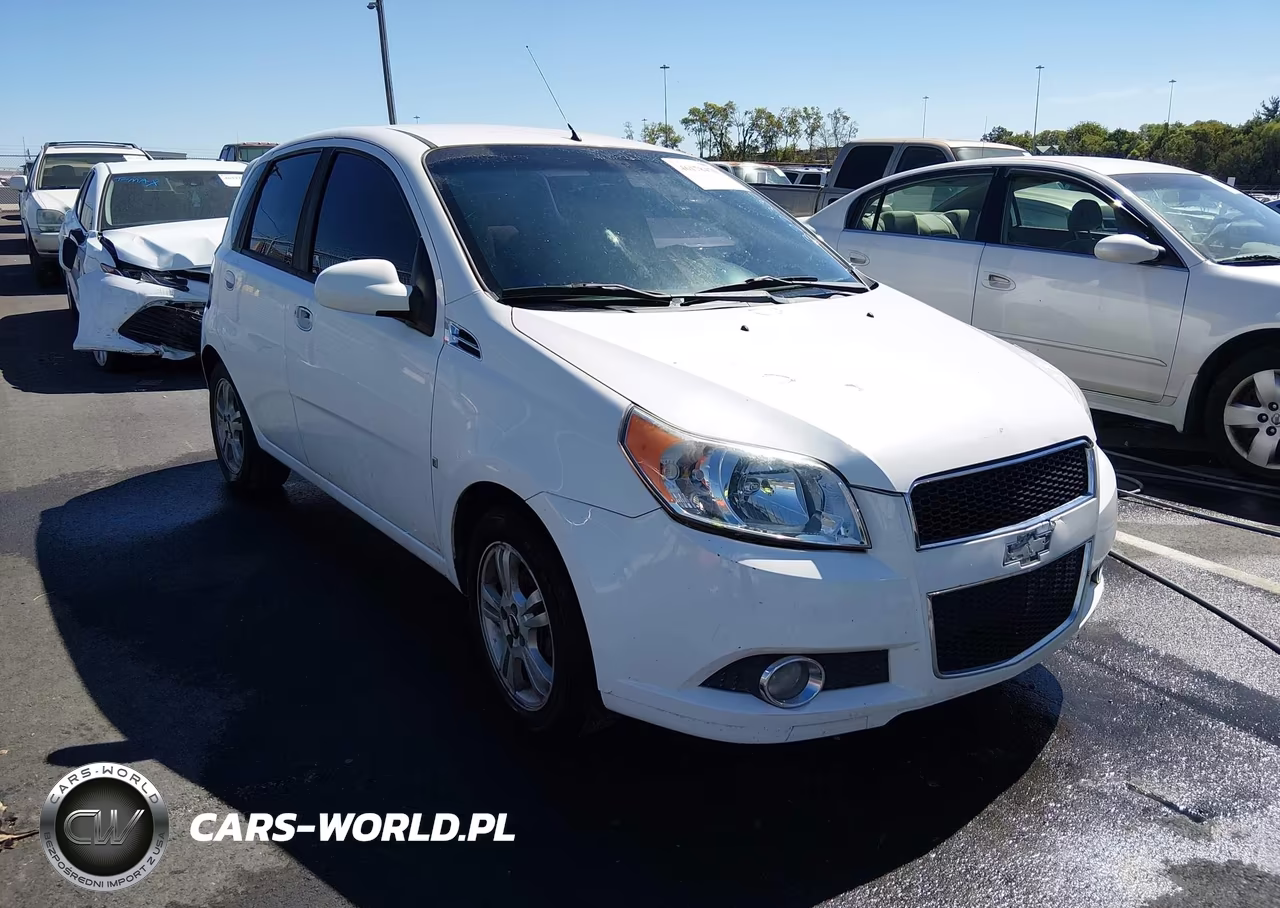 2009 Chevrolet Aveo Lt W-2Lt VIN:KL1TG66E09B322337 - 1