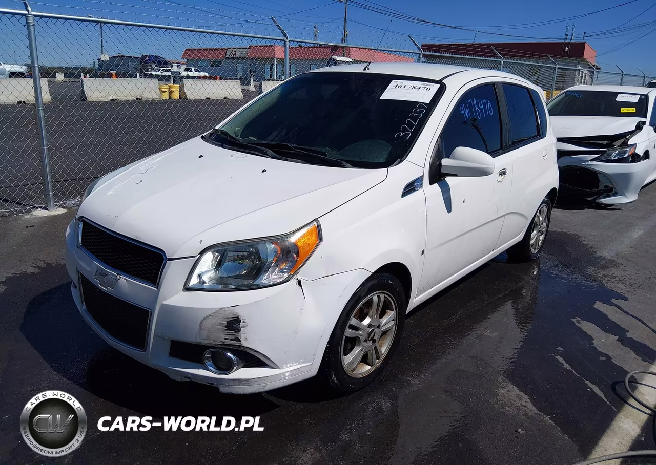 2009 Chevrolet Aveo Lt W-2Lt VIN:KL1TG66E09B322337 - 2