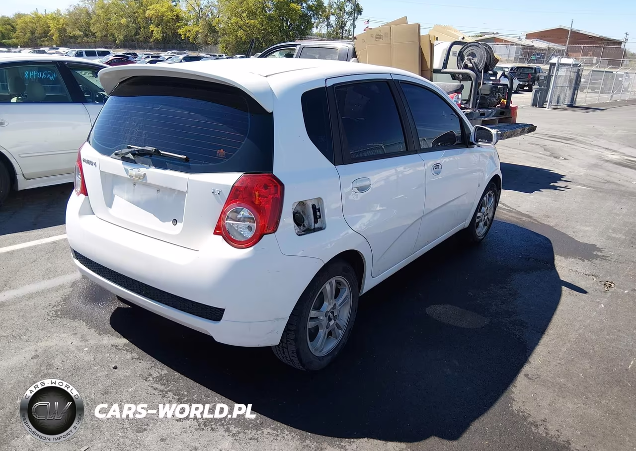 2009 Chevrolet Aveo Lt W-2Lt VIN:KL1TG66E09B322337 - 4