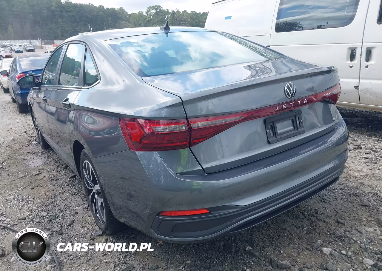 2025 Volkswagen Jetta 1.5T Se VIN:3VW7X7BU4SM061206 - 3