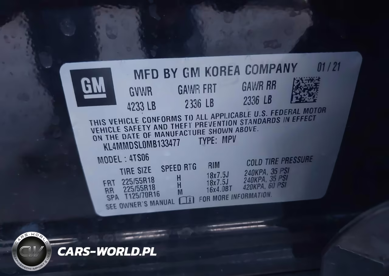 2021 Buick Encore Gx Fwd Select VIN:KL4MMDSL0MB133477 - 9