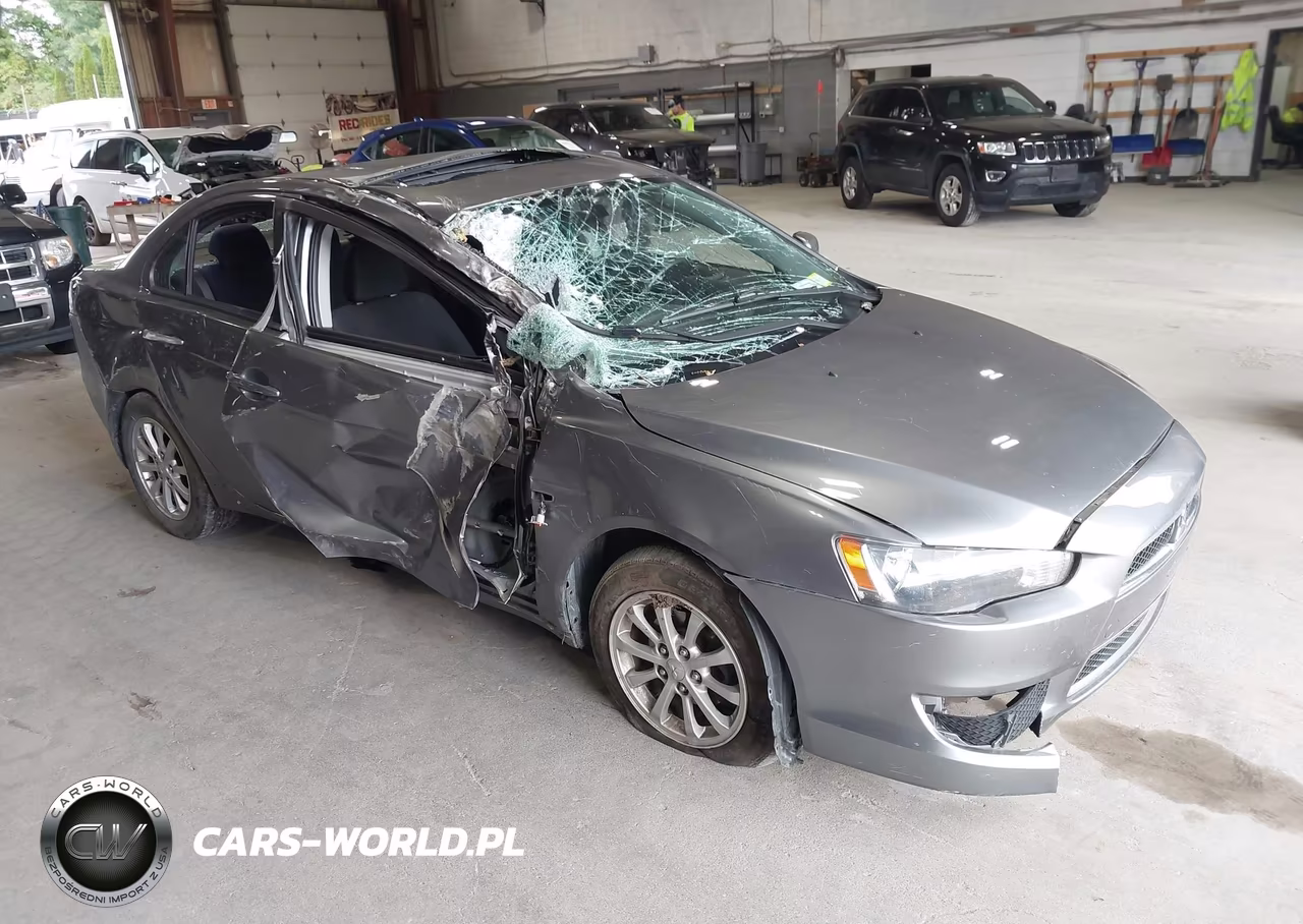 2014 Mitsubishi Lancer Es VIN:JA32U2FU6EU009917 - 1