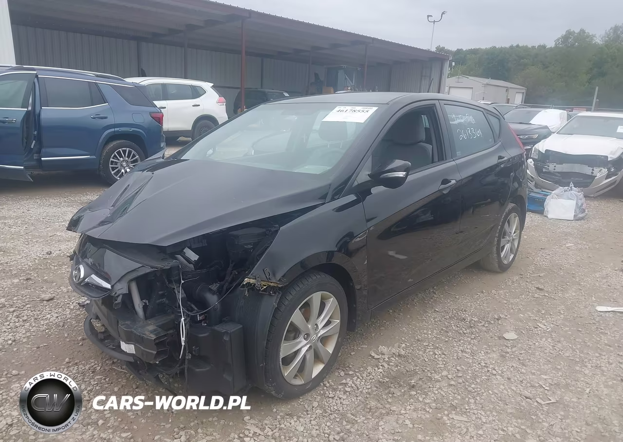 2014 Hyundai Accent Se VIN:KMHCU5AE7EU146111 - 2
