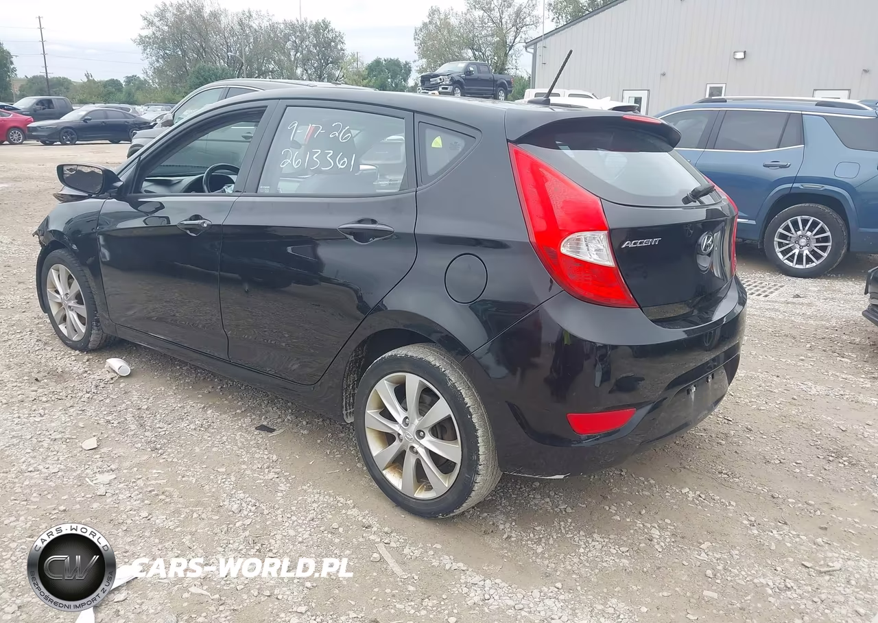 2014 Hyundai Accent Se VIN:KMHCU5AE7EU146111 - 3