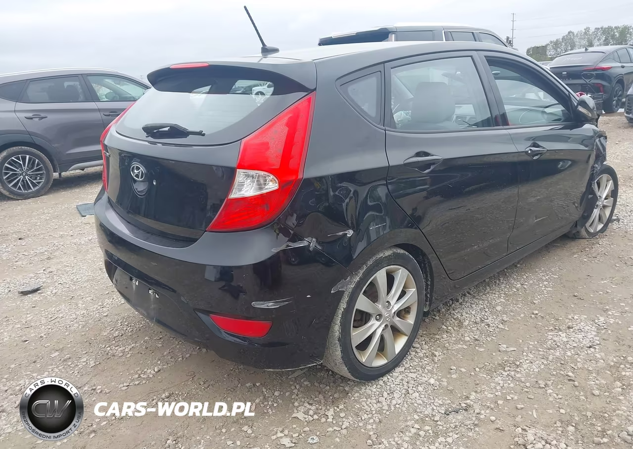 2014 Hyundai Accent Se VIN:KMHCU5AE7EU146111 - 4