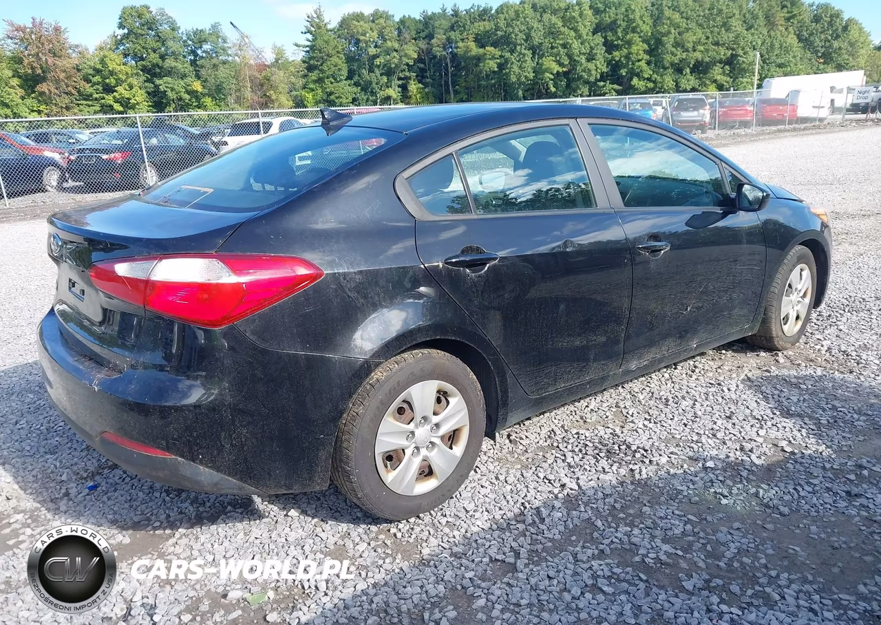 2016 Kia Forte Lx VIN:KNAFK4A60G5615205 - 4