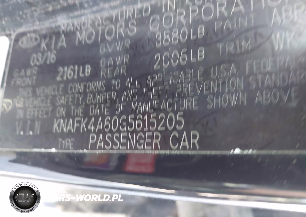 2016 Kia Forte Lx VIN:KNAFK4A60G5615205 - 9