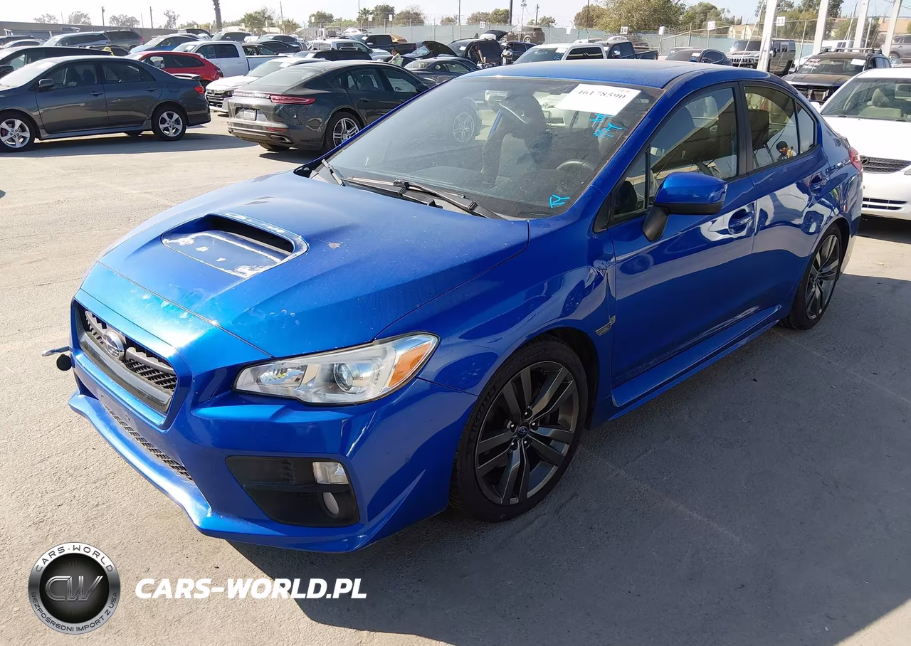 2016 Subaru Wrx Premium VIN:JF1VA1E68G9831876 - 2