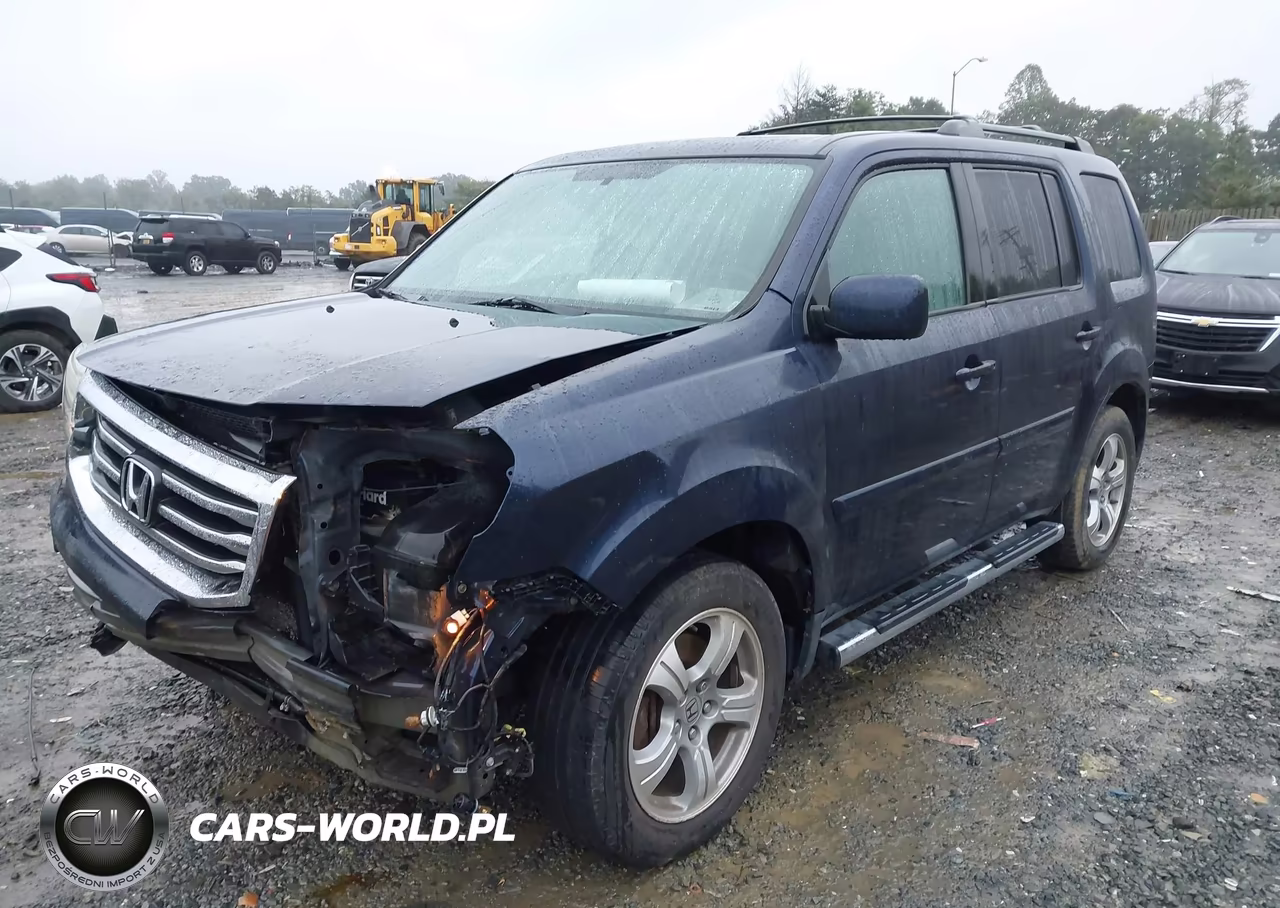 2013 Honda Pilot Ex-L VIN:5FNYF4H50DB075085 - 2