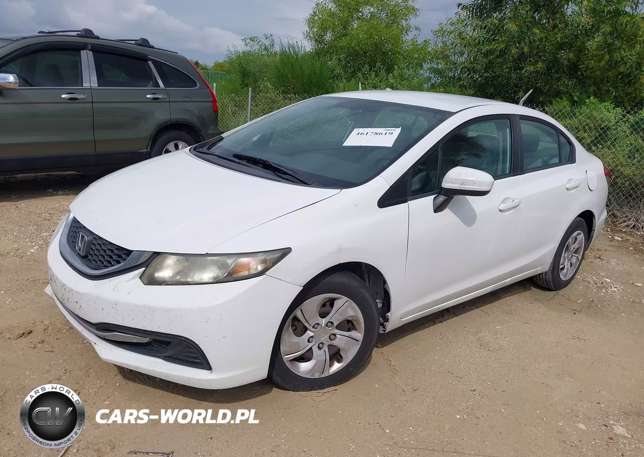 2014 Honda Civic Lx VIN:19XFB2F5XEE021455 - 2