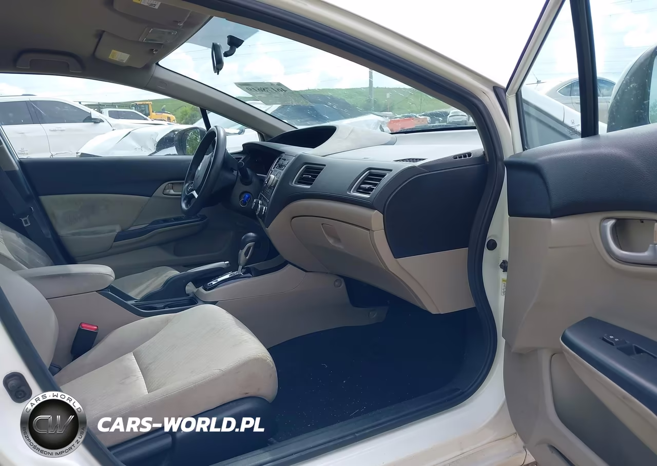 2014 Honda Civic Lx VIN:19XFB2F5XEE021455 - 5