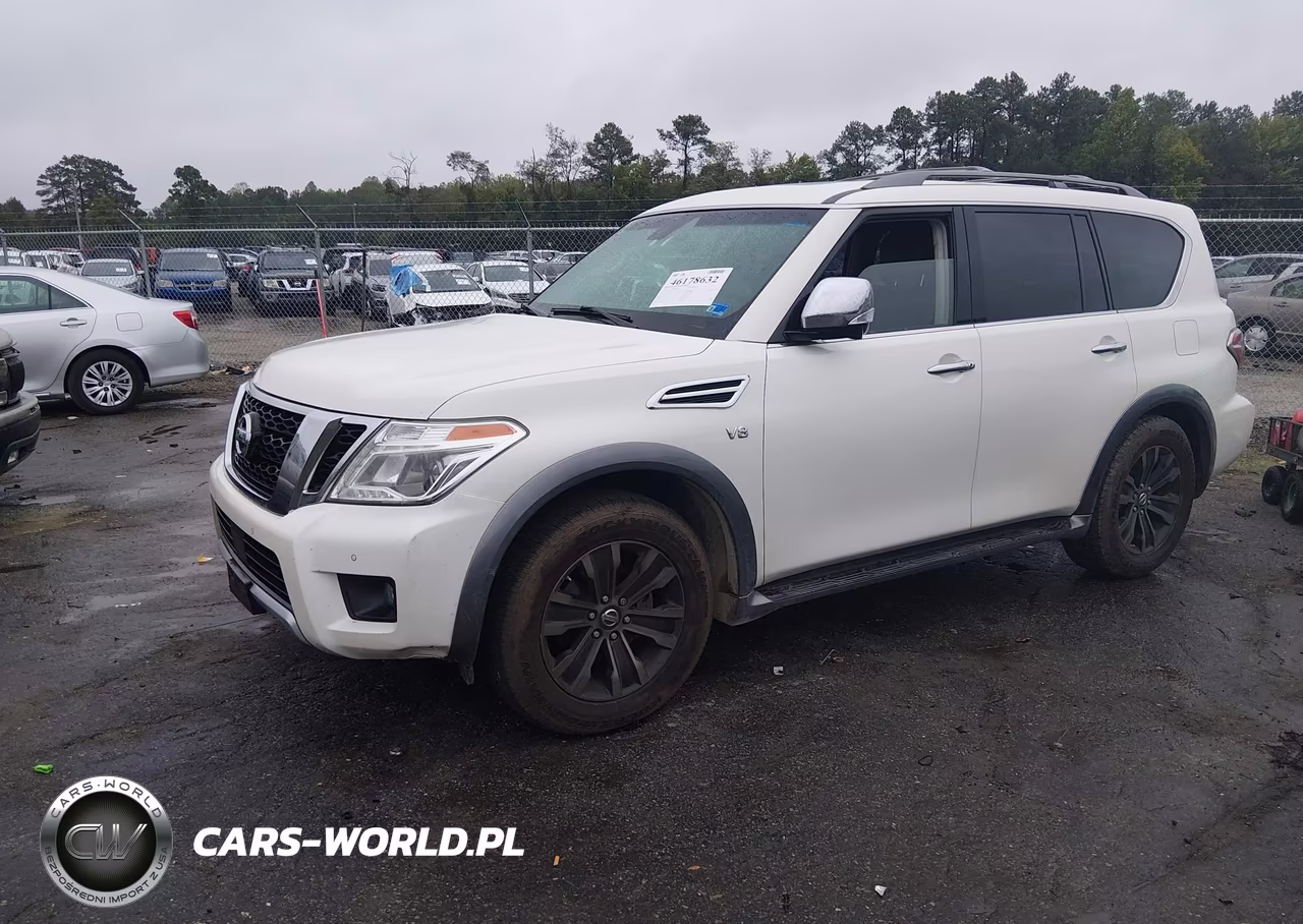 2017 Nissan Armada Platinum VIN:JN8AY2NC8H9507994 - 2