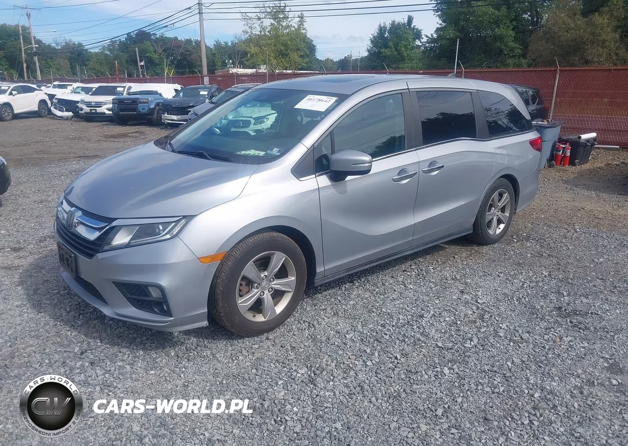 2018 Honda Odyssey Ex-L VIN:5FNRL6H76JB009601 - 2