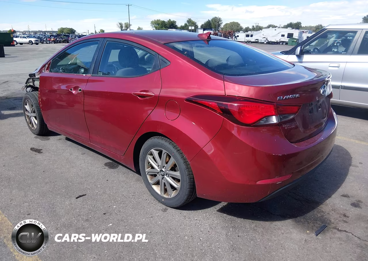 2016 Hyundai Elantra Se VIN:5NPDH4AE8GH767927 - 3