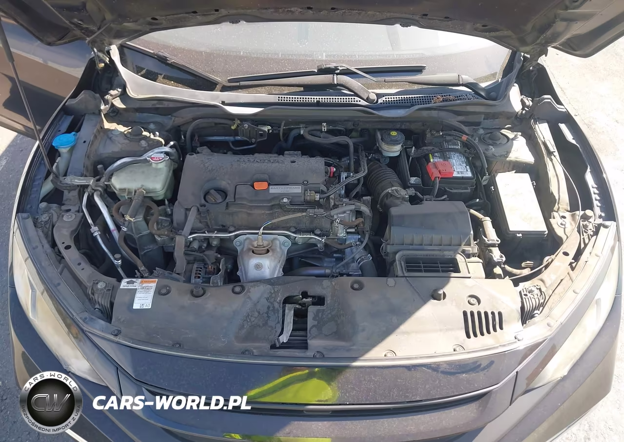 2019 Honda Civic Lx VIN:19XFC2F6XKE211340 - 10