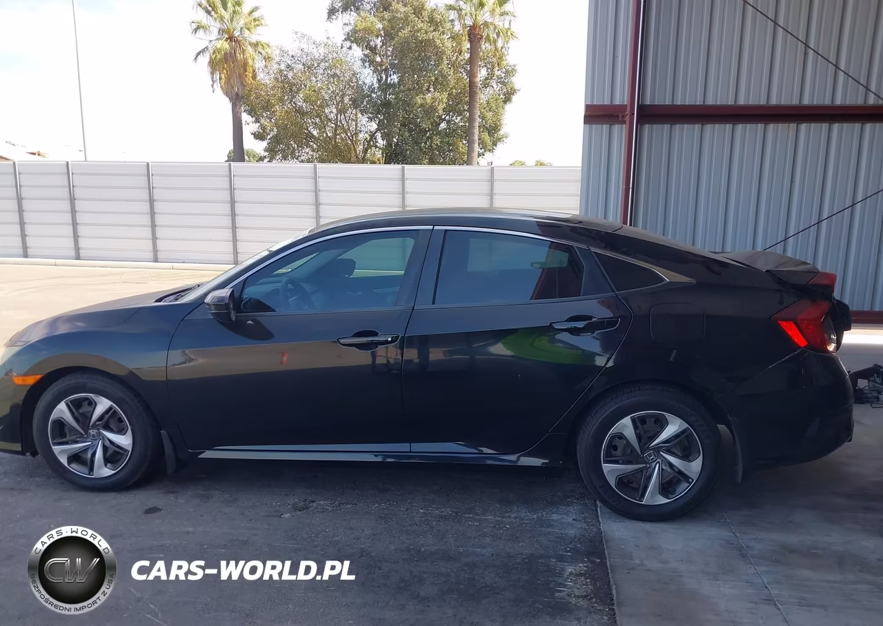 2019 Honda Civic Lx VIN:19XFC2F6XKE211340 - 14