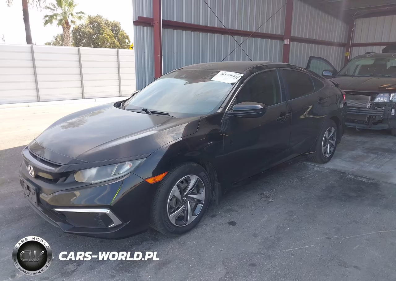 2019 Honda Civic Lx VIN:19XFC2F6XKE211340 - 2