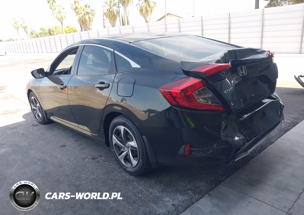 2019 Honda Civic Lx VIN:19XFC2F6XKE211340 - 3