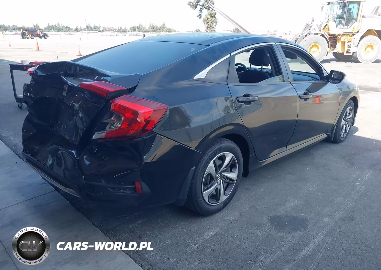 2019 Honda Civic Lx VIN:19XFC2F6XKE211340 - 4