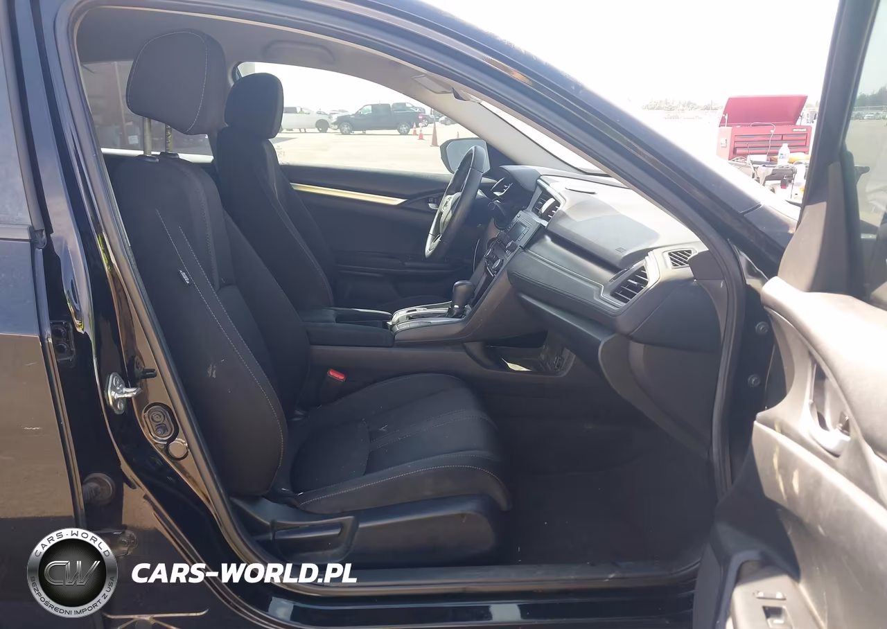 2019 Honda Civic Lx VIN:19XFC2F6XKE211340 - 5