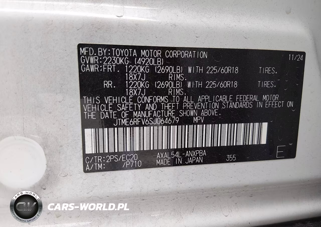 2025 Toyota Rav4 Hybrid Xse VIN:JTME6RFV6SJ064679 - 9