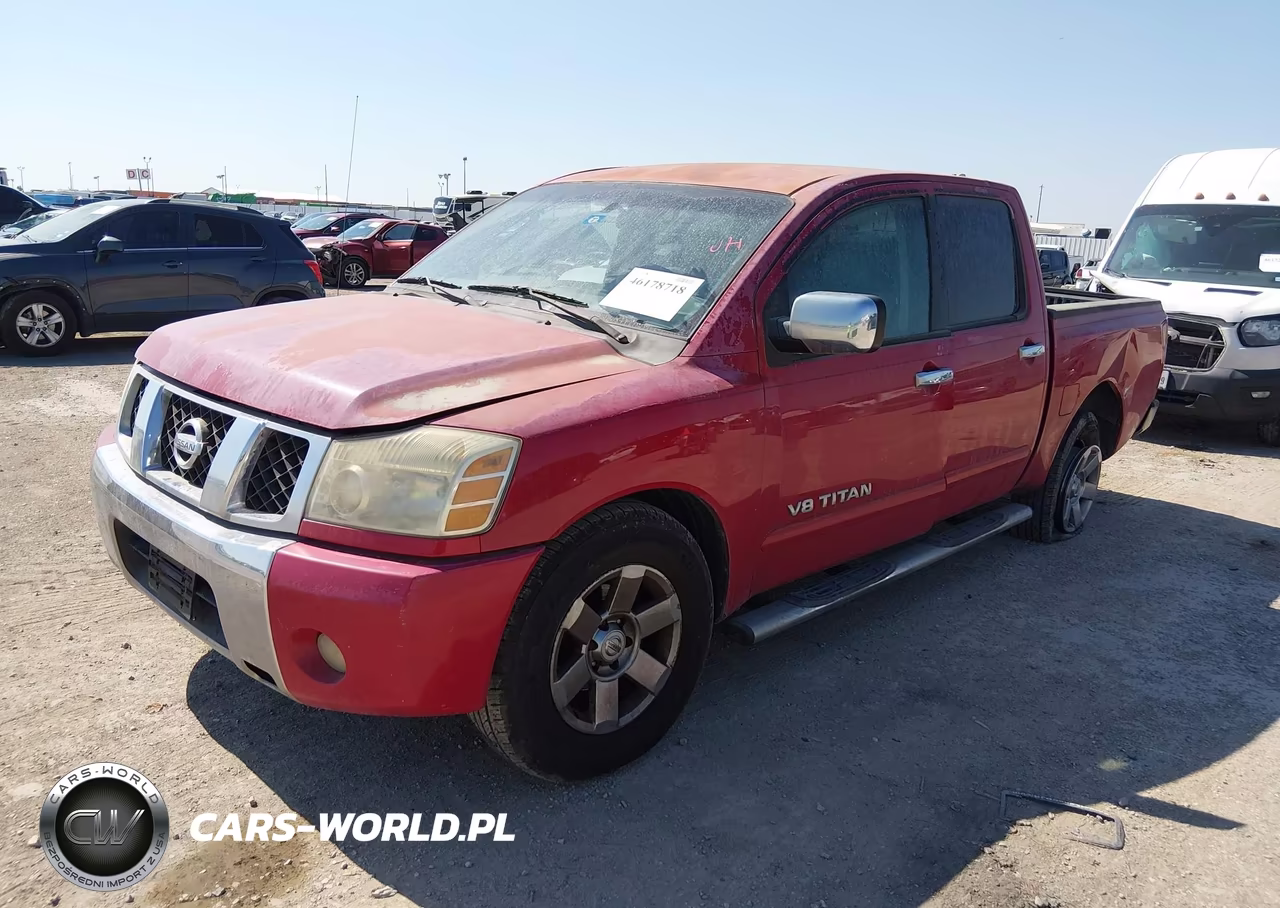 2007 Nissan Titan Se VIN:1N6BA07A17N228765 - 2