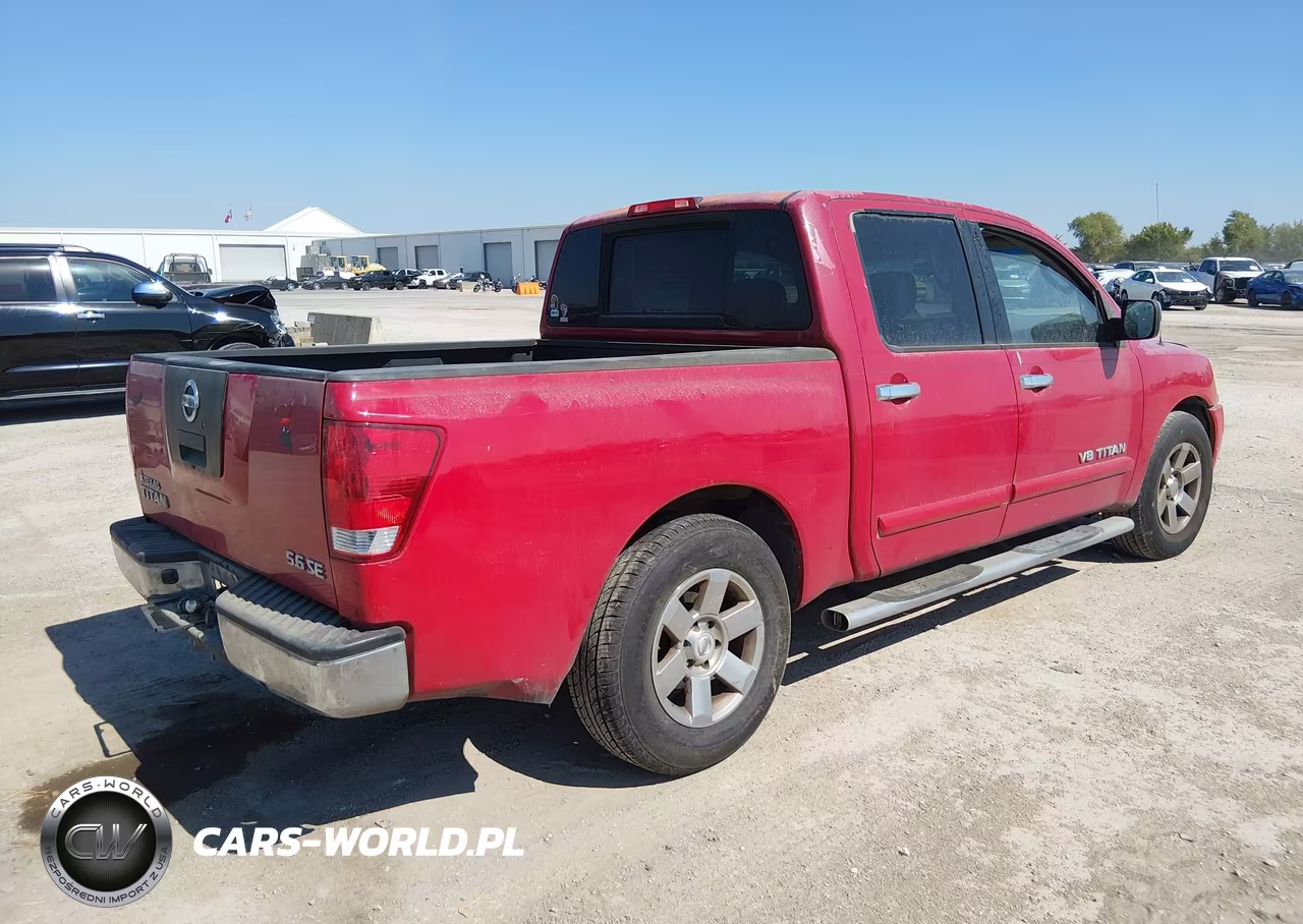 2007 Nissan Titan Se VIN:1N6BA07A17N228765 - 4