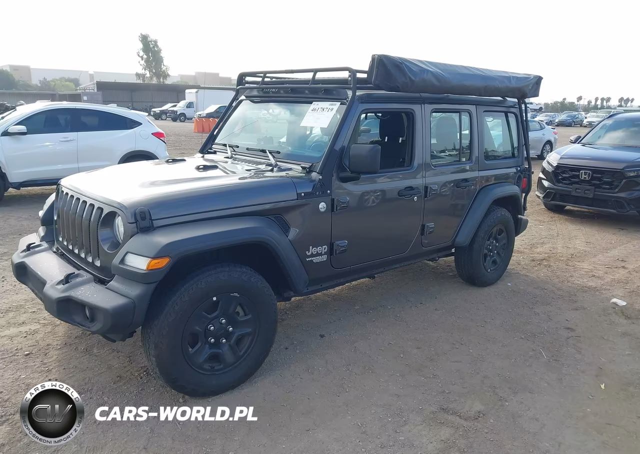 2018 Jeep Wrangler Unlimited Sport 4X4 VIN:1C4HJXDG1JW139293 - 2