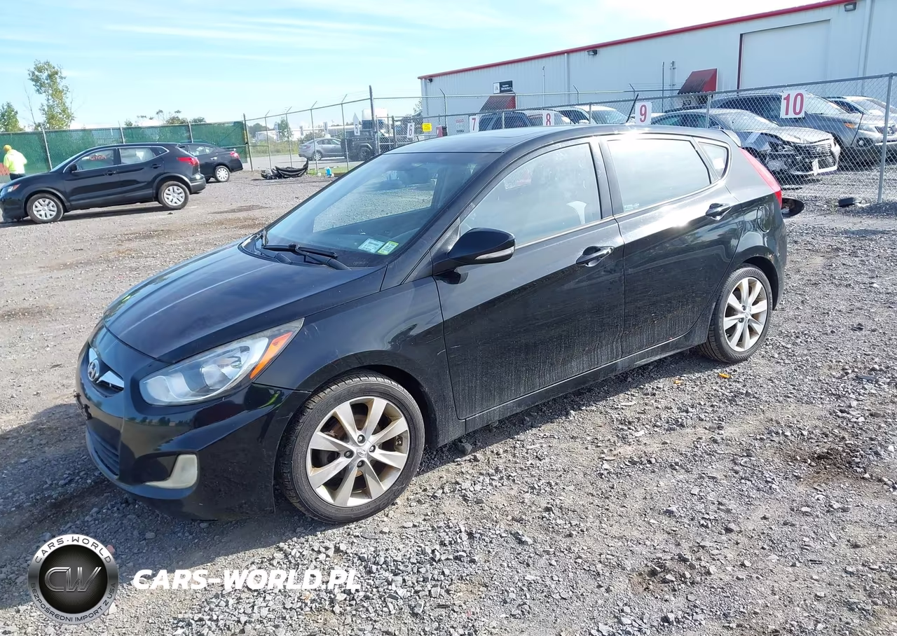 2013 Hyundai Accent Se VIN:KMHCU5AE6DU085333 - 2