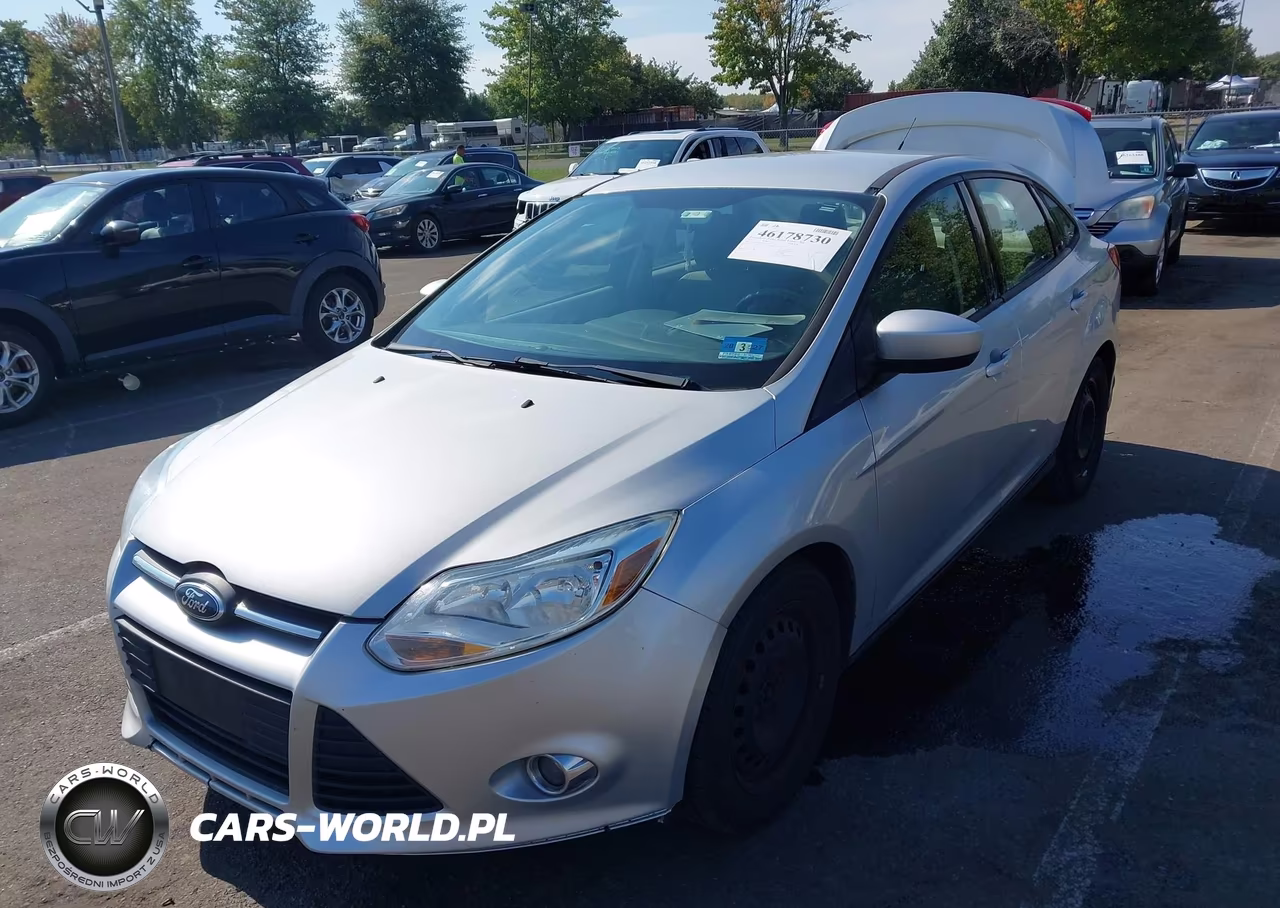 2012 Ford Focus Se VIN:1FAHP3F28CL431543 - 2