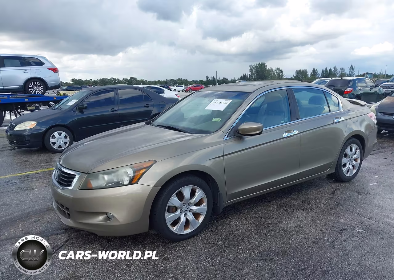 2008 Honda Accord 3.5 Ex-L VIN:1HGCP36828A008602 - 2