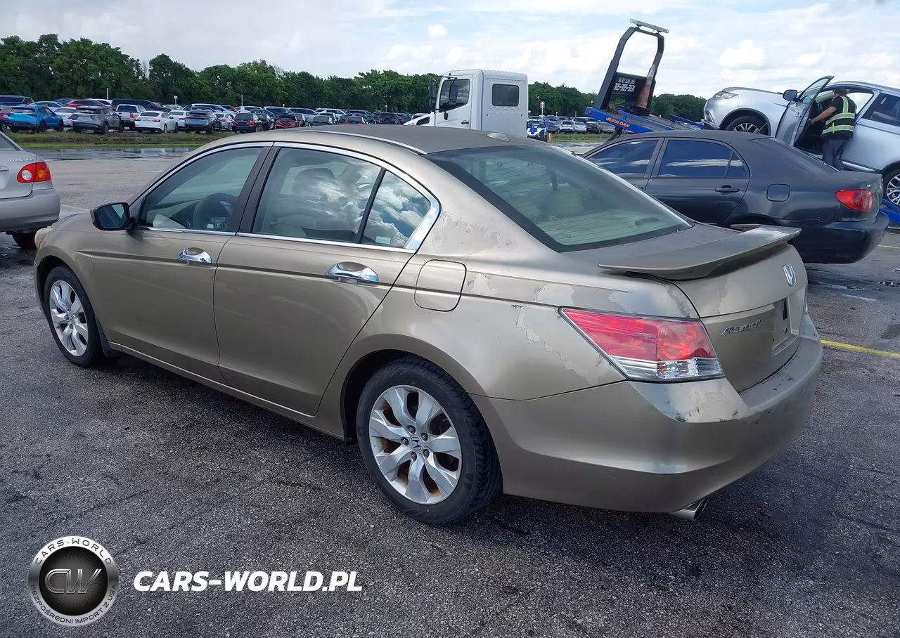 2008 Honda Accord 3.5 Ex-L VIN:1HGCP36828A008602 - 3