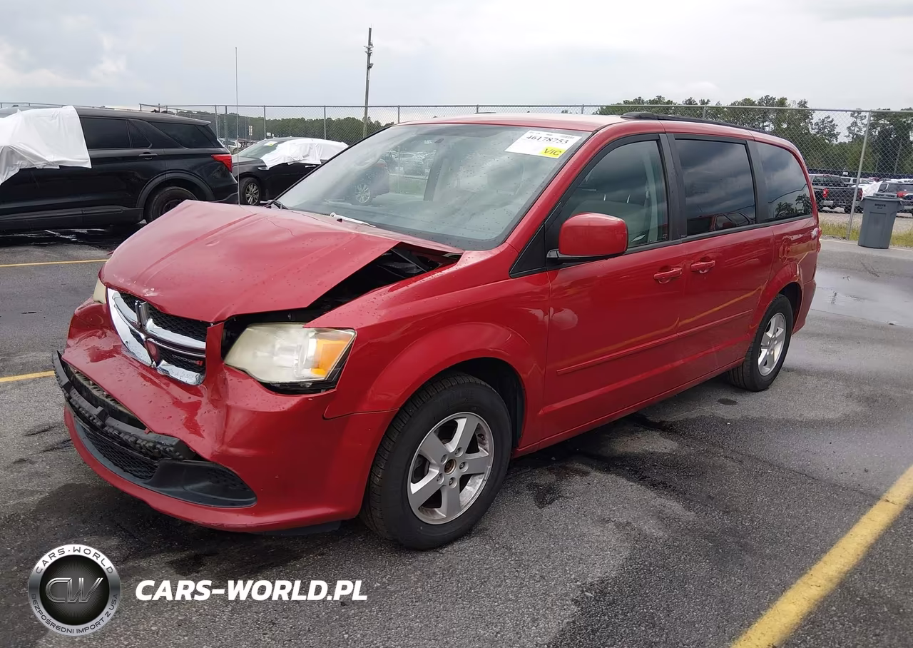 2012 Dodge Grand Caravan Sxt VIN:2C4RDGCG8CR211163 - 2