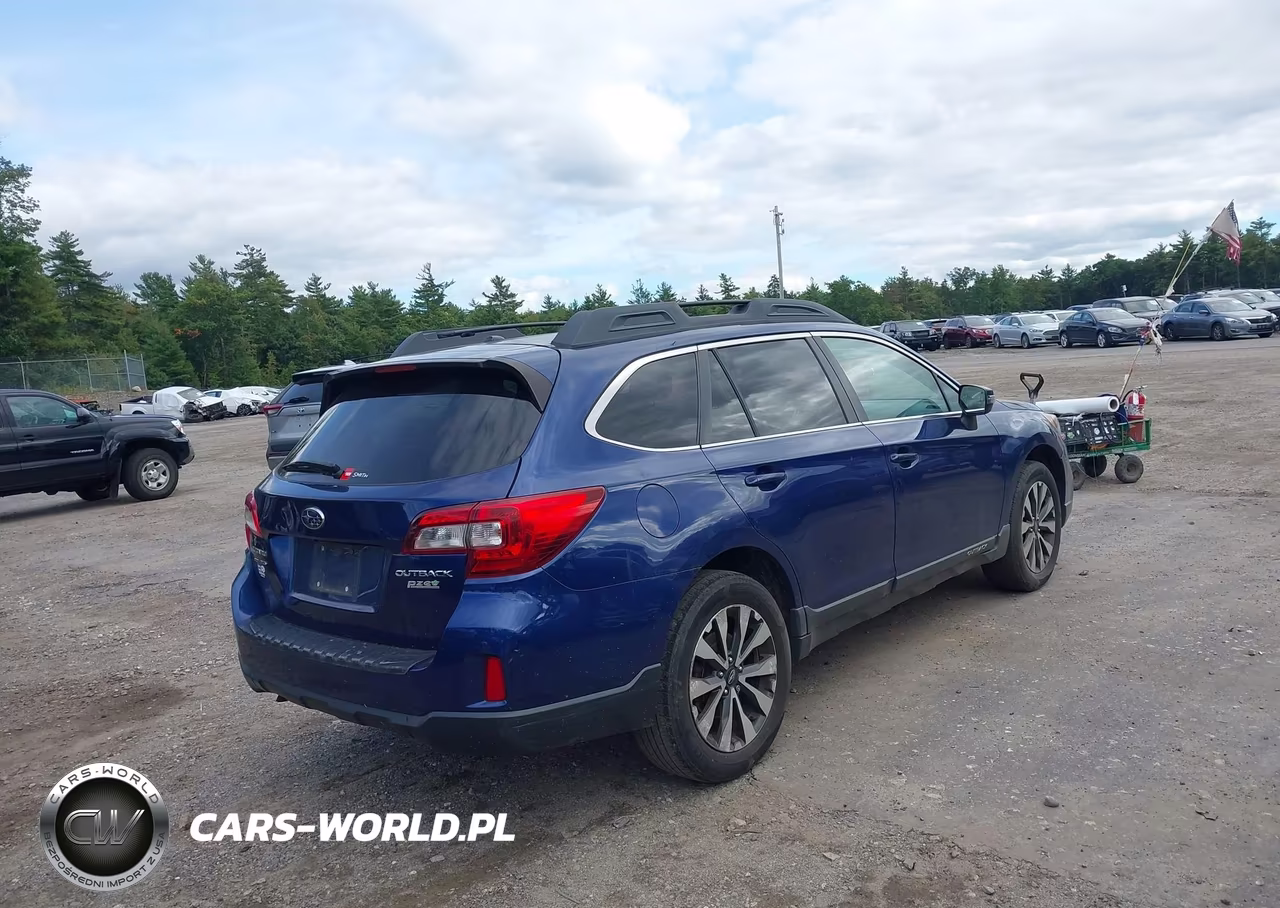 2015 Subaru Outback 2.5I Limited VIN:4S4BSANC0F3246660 - 4